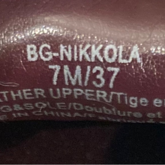 BCBGENERATION Sz 7  Nikkola Slip On Metal Studs Suede Slip On Pointy Toe Shoes - Picture 7 of 16